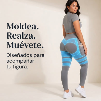 Sculptiva™ 3D - Leggings Moldeadores de Compresión 3D